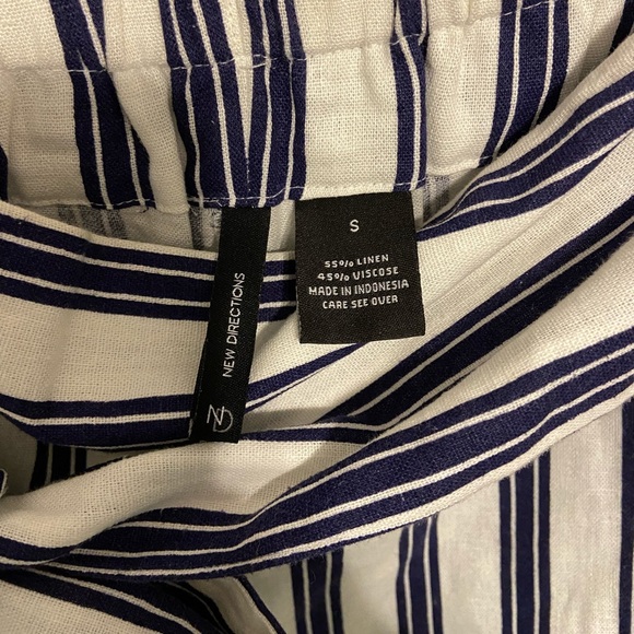 New Direction Stripe Viscose Pants - Picture 2 of 3